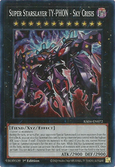 Super Starslayer TY-PHON - Sky Crisis - RA04-EN072 -  (Super Rare) - 1st Edition